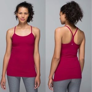Lululemon Athletica Y back Tank Sz 2